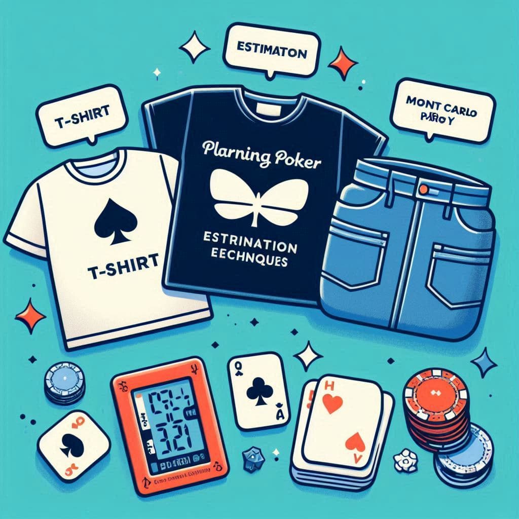 Estimation Techniques: T-SHIRT, Planning Poker, and Monte Carlo