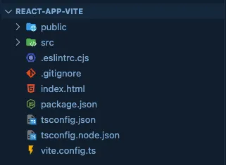 De CRA a ViteJS: estrutura de projeto criado com vite