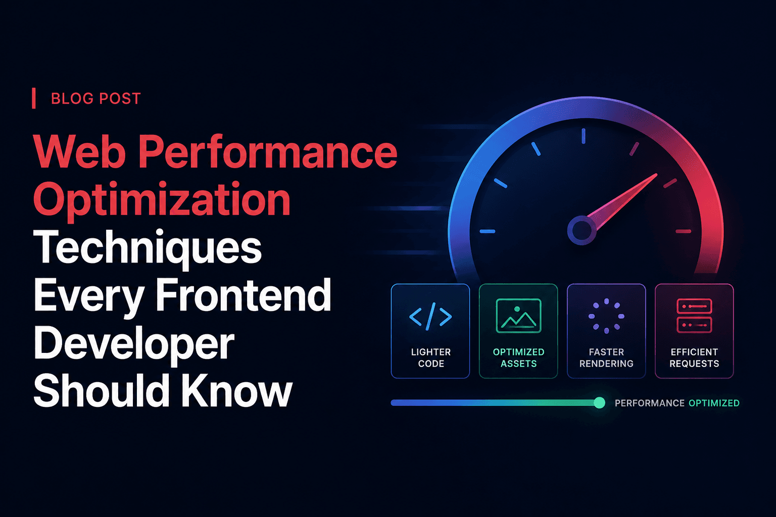 Técnicas de Otimização de Performance Web que Todo Frontend Deveria Conhecer